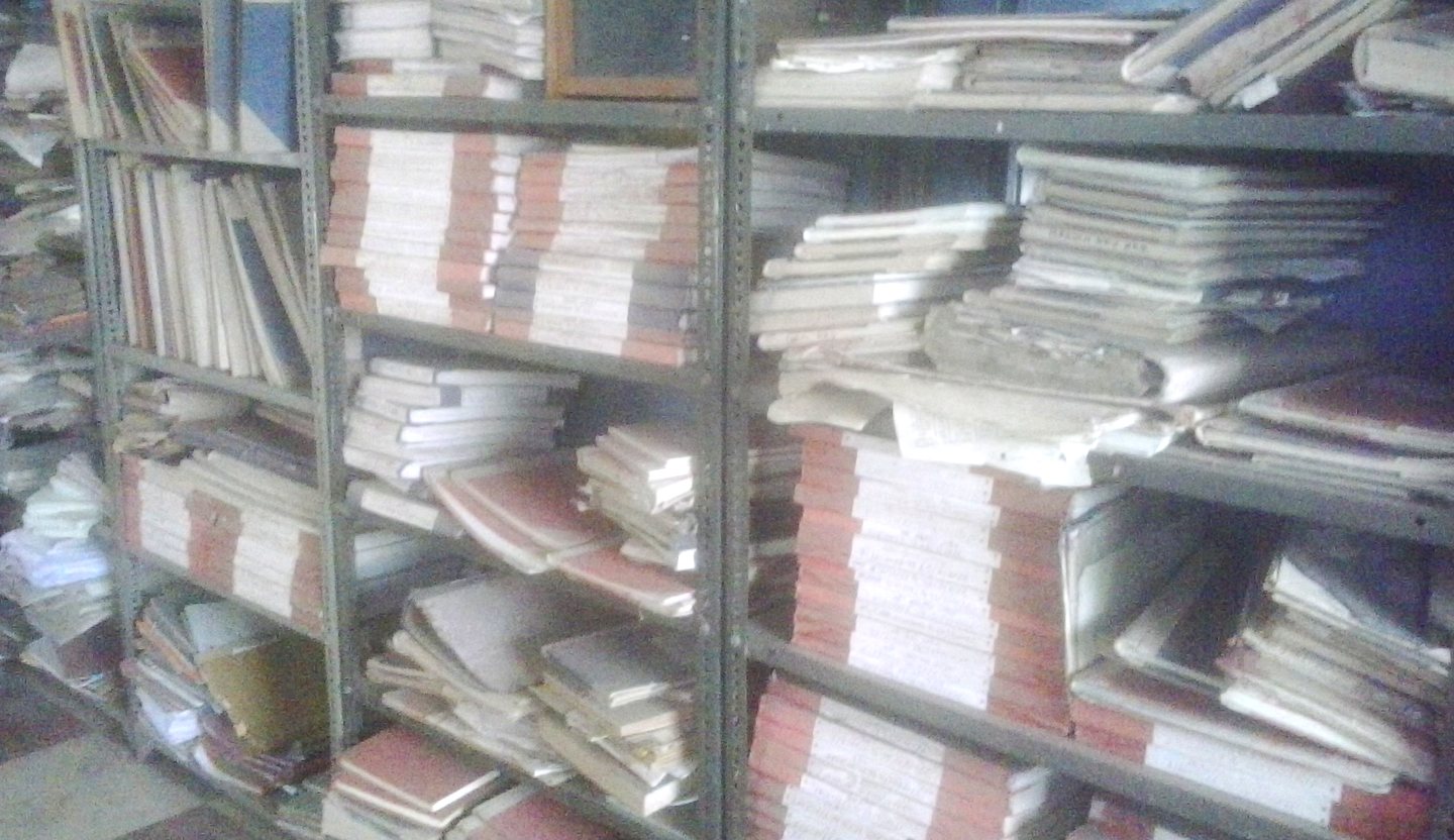 A handwritten paper business ledger, the layer where most businesses still run